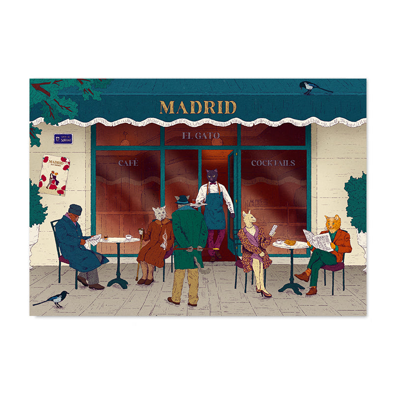 Cafetería de gatos en madrid