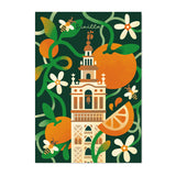Giralda con naranjas y abejas
