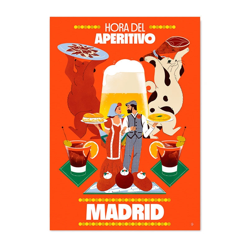 Postal 'Hora del Aperitivo'