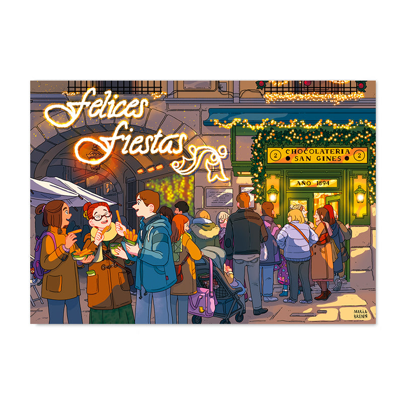 Chocolate & Churros en Navidad