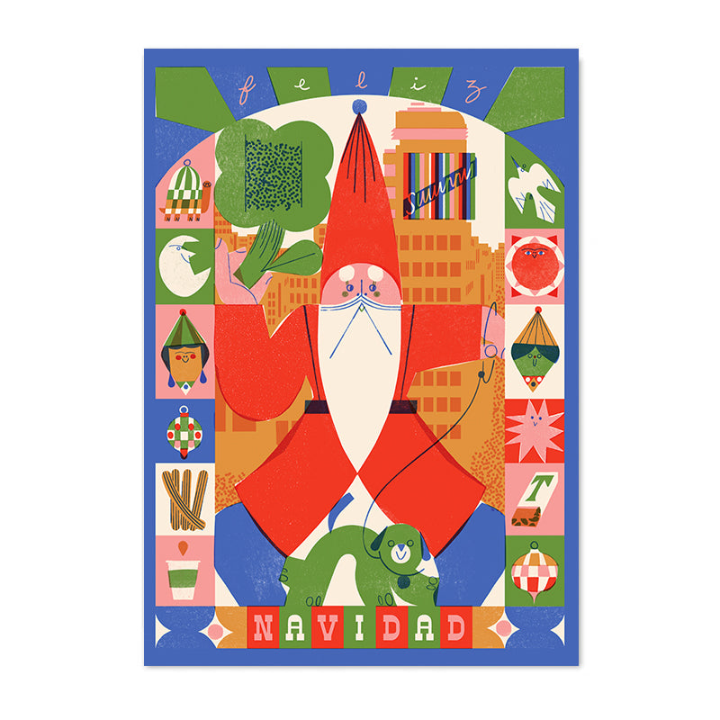 Papá Noel en Madrid