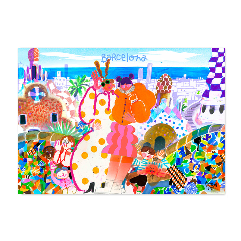 Postal 'Park Güell'