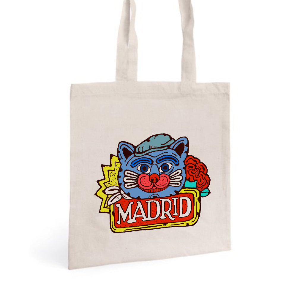 Tote bag Gato Chulapo Madrid