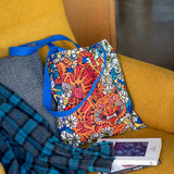 Tote bag tigre con flores