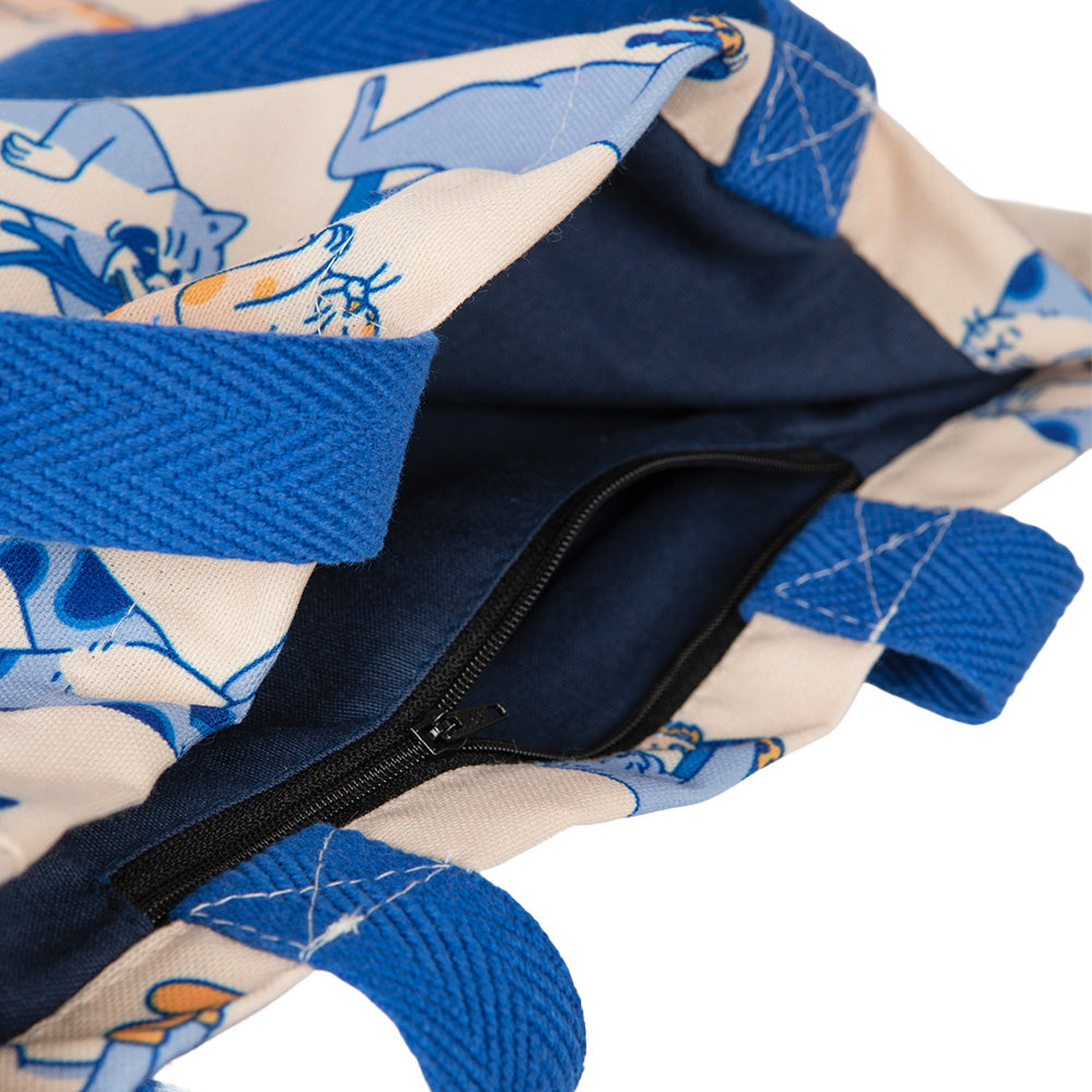 Tote bag 'Gatos azules' x Evanfelino