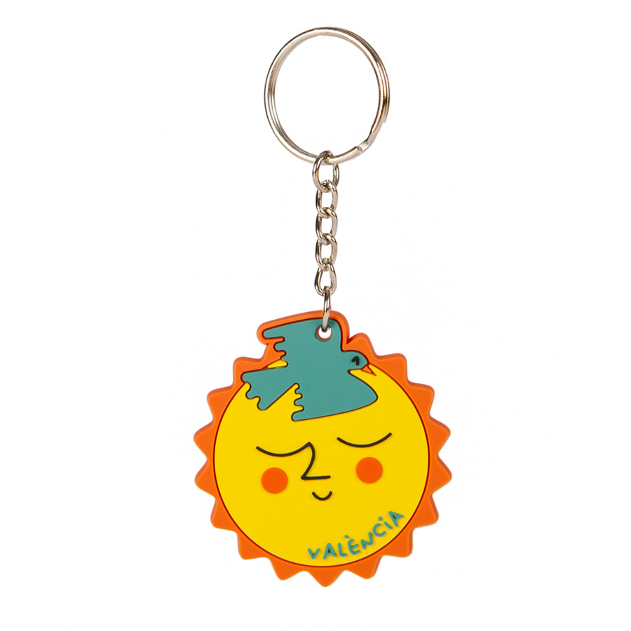 Llavero Sol con pájaro