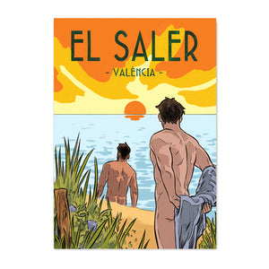 Chicos en El Saler