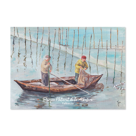 Pesqueros en l'Albufera