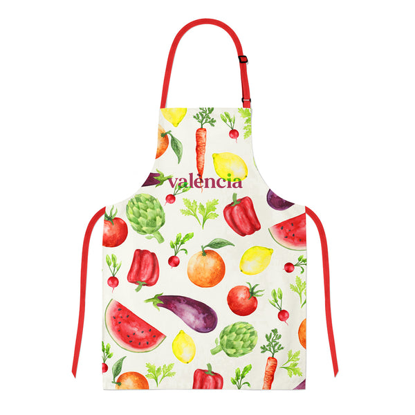 Delantal frutas y verduras