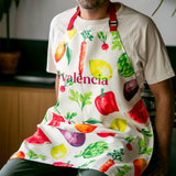 Delantal frutas y verduras
