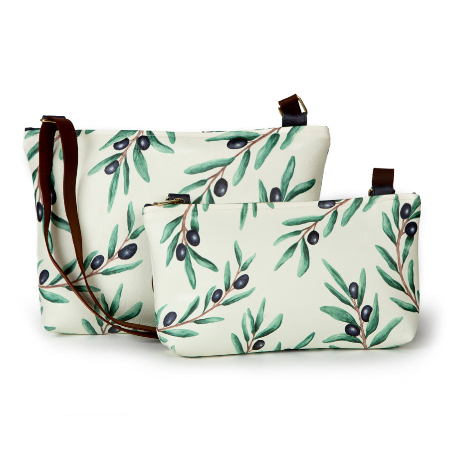 Bolso hojas olivo