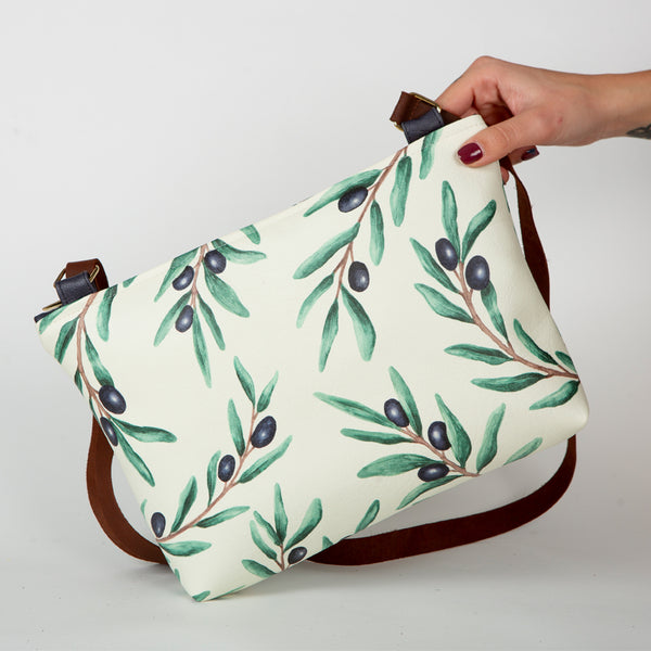 Bolso hojas olivo