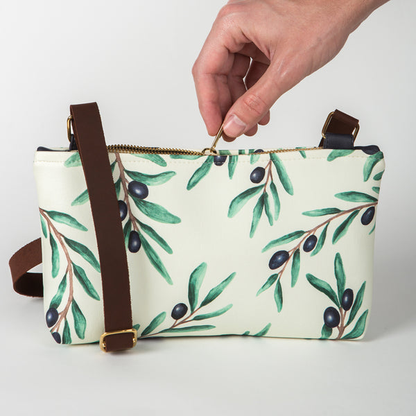 Bolso hojas olivo