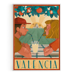 Pareja con horchata