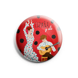 Imán flamenca con guitarrista