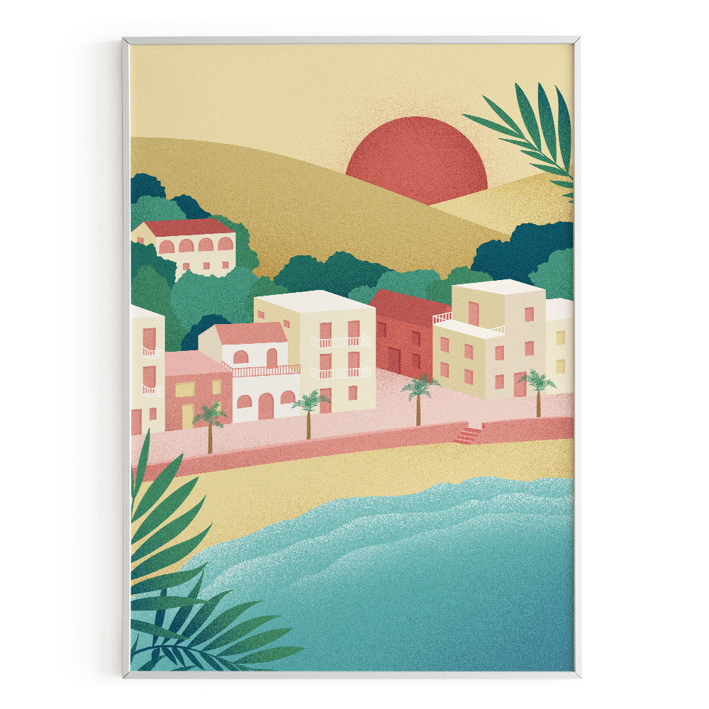 Mediterráneamente: Pueblo al mar