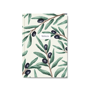 Libreta A6 Olivo