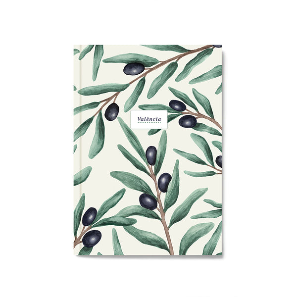 Libreta A6 Olivo