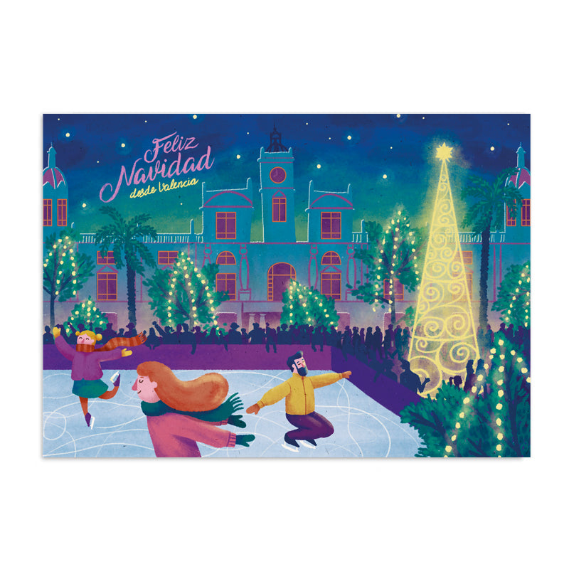 Postal Navidad Valencia