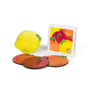 Posavasos frutas