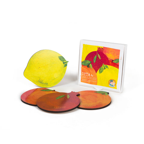 Posavasos frutas