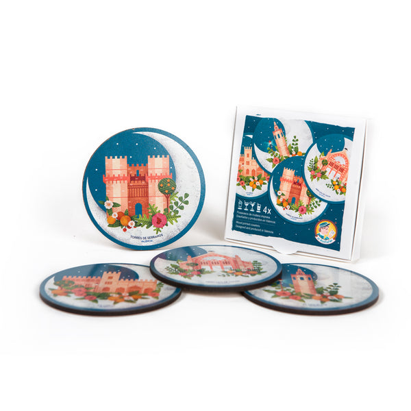 Posavasos luna de Valencia