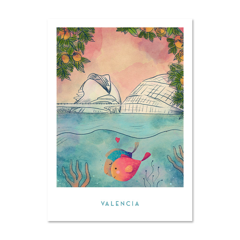 Peces en la Ciudad de las Artes y las Ciencias