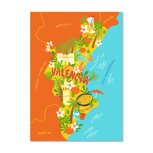 Mapa Comunidad Valenciana