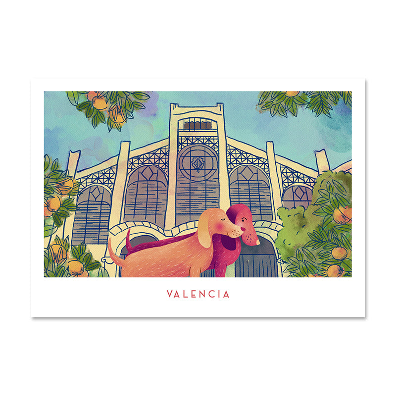 Perros en el Mercat Central