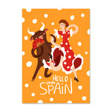 Flamenca con toro