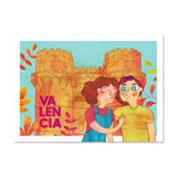 Pareja en Torres Serranos