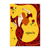 Flamenca bailando