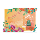 Mercado de Colón con flores