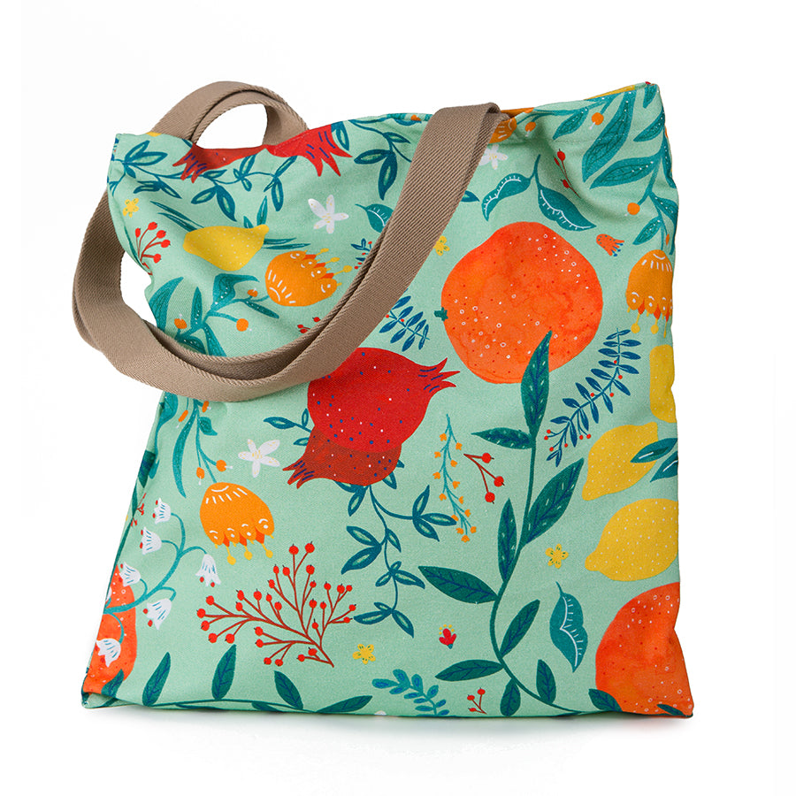 Tote bag estampado frutal