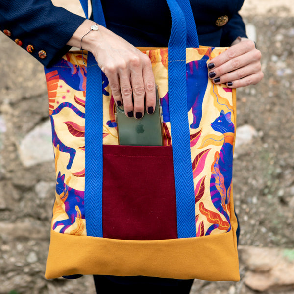 Tote bag Gatos Salvajes