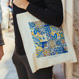 Tote bag azulejos de Valencia